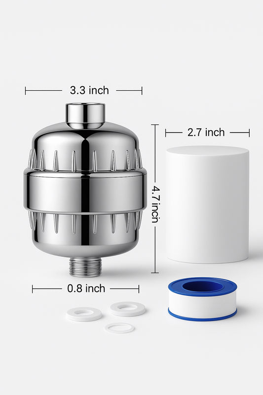 SilkShower™ Filter - Softer Skin & Hair from Your Very First Wash