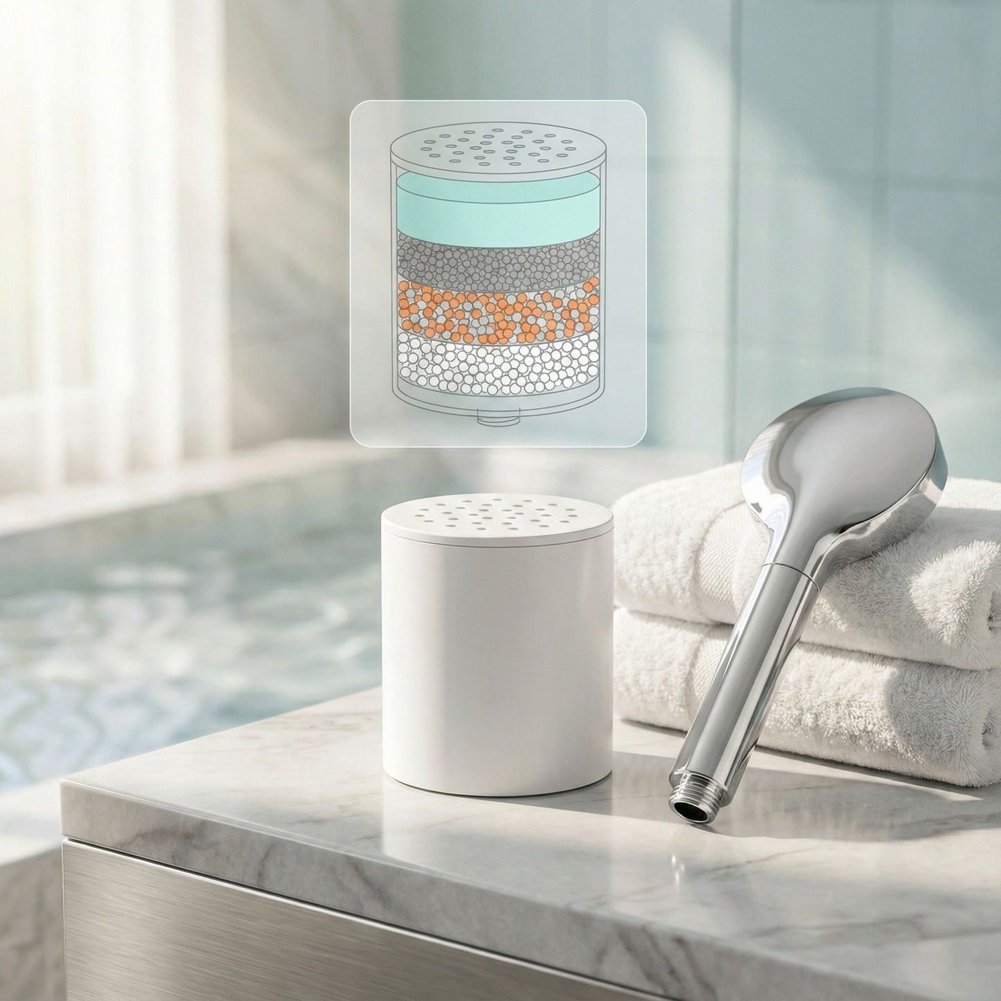 SilkShower™ Universal Replacement Cartridges