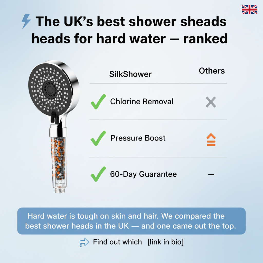 The Best Filtered Shower Heads for Hard Water in the UK [2025 Guide]