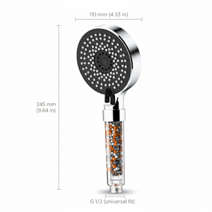 SilkShower™ High-Pressure Filtered Shower Head